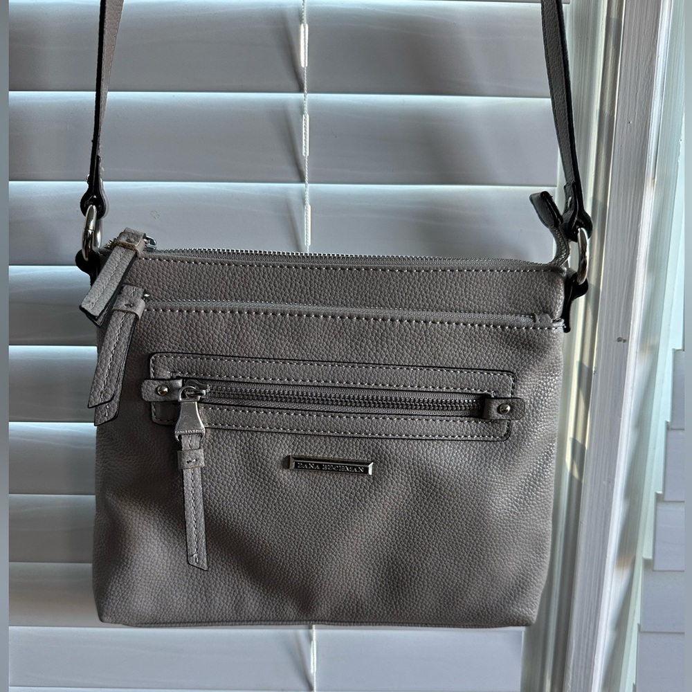 Dana Buchman Metallic Gray Crossbody Bag! Super Cute! 🩶 Best Offer Accepted!